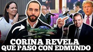 CORINA MACHADO HABLA AL MUNDO: BUKELE PIDE PACIENCIA | MADURO SE BURLA | EDMUNDO EN UN HOTEL EN RD