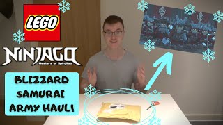 LEGO Ninjago Bricks and Pieces Haul - BLIZZARD SAMURAI ARMY!