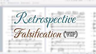 Retrospective Falsification(VIP) by Cansol [Musescore 4] cover