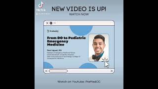 Watch now! From DO to Pediatric Emergency Medicine.