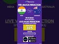 INDIA VS AUSTRALIA - Pre Match Prediction (19/11/2023)Cricket World Cup 2023 | CWC23 FINAL
