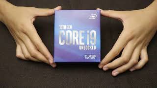 i9 10850K UNBOXING - 60FPS 1080p