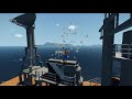 ob u0026 i battled battleships u0026 got hit by a tsunami stormworks multiplayer survival