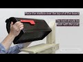 how to install a mailbox using a mailbox mounting board