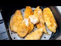 Air Fryer Homemade Crispy Fish Fillets