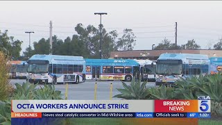 Orange County bus strike, once averted, back on after negotiations fail again
