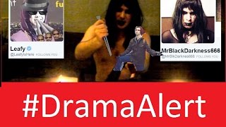 Leafy vs MrBlackDarkness666 #DramaAlert Death Magic Spells vs Trolls