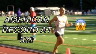 53-Year-Old SHATTERS American Record At Stumptown Twilight!😱