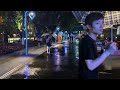 chinese street night walking tour club bar street pretty chinse girls drunk girls chengdu 4k