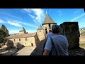 the most medieval of all castles carcassonne