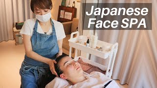 Professional Japanese  Face SPA in the nature - ASMR