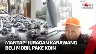 HEBOH! Pengusaha Jembatan Perahu Di Karawang Beli Pajero Gunakan Koin | tvOne Minute