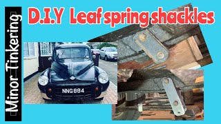 DIY Leaf spring shackles - Morris minor #morrisminor #morris1000