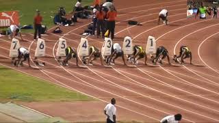 【2008年 初めての9秒台】ウサイン・ボルトが200mのスタート練習で走った100mで9秒76(+1.8)‼️※当時世界歴代2位。