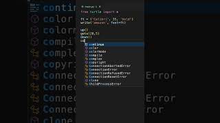 Draw Amazon Logo in Python🔥🔥 #shorts #programming #python