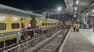 12787 Narasapur Nagarsol Express arriving platform 9 of Secunderabad Station with WAP4