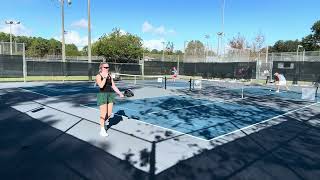 Pickleball - Womens Singles - All ages - All levels - Florida/Georgia Tourney - Treaty Park 11-3-24