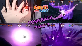 INSANE COMEBACK 🔥🔥| PART 2 | NARUTO MOBILE TENCENT | PVP #12 |