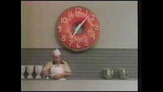 1986 Fred the Baker Dunkin' Donuts Time Ad