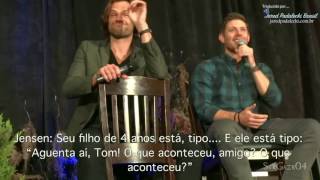 Jared e Jensen - Tom com a Ferida Falsa (NJCon 2016) Jared e Jensen - Tom com a Ferida Falsa (NJCon 2016)