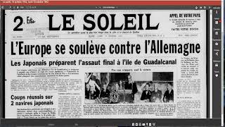 HORS SÉRIE  ►  LUNDI 19 OCTOBRE 1942 Un avion américain tombe à St-Charies de Bellechasse