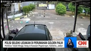 Polisi Selidiki Ledakan di Perumahan Golden Palm