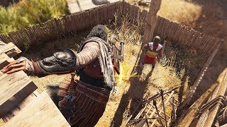 Assassin's Creed Odyssey - Stealth & Action Kills Gameplay - Hideout Clearing - Vol.11