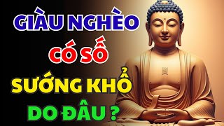 GIÀU NGHÈO Có Số? SƯỚNG KHỔ Do Trời Hay Do Con Người Lựa Chọn? Nghe Lời Phật Dạy Về GIÀU NGHÈO