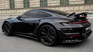 2023 Porsche 911 Turbo S -  Black/Blue Carbon 911 by TopCar Design
