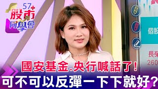 國安基金力會護盤！央行總裁看管台幣 台股大人在家別怕？外資喊半導體將落底 聯發科技術指標跌無可跌 快回神?果粉信仰就是力量！美股全跌入熊巿 蘋果抗跌、蘋概不會差《57股市同學會》王兆立 鄭偉群 鄧尚維