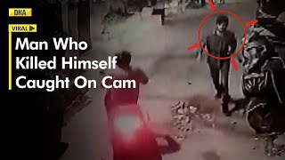 On Camera: Man Kills Himself After Shooting Woman In Delhi's Dabri Area | Caught On Cam