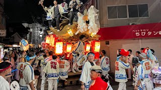 R5.7.12 平野郷 九町合同前 だんじり曳行 杭全神社夏祭り 2023/07/12(水)