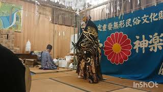 備中神楽矢掛町中川地区公演