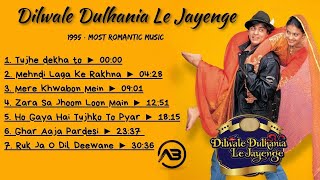 Dilwale Dulhania Le Jayenge All Songs | Shahrukh Khan & Kajo | AB Music