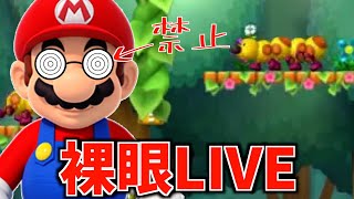 【メガネ禁止】視力0.1未満スーパーマリオブラザーズWii