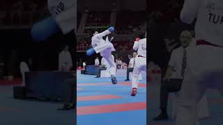 what 😦, give your thoughts ⬇️ #wkf #karate #kumite #ytshorts #wkfkarate