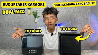 Review 2 SPEAKER KARAOKE PORTABLE Murah Bagus di Bawah 500rb!