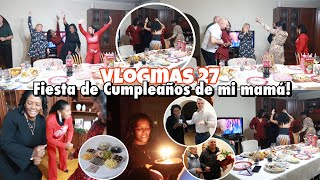 VLOGMAS 27🎅 FIESTA DE CUMPLEAÑOS DE MI MAMÁ EN RUSIA🥳 CUBANOS-RUSOS BAILANDO💃🏻 GOZADERA |27 Dic 2024