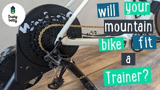 How to Put a Mountain Bike on a Trainer - Wahoo Kickr Core Set Up