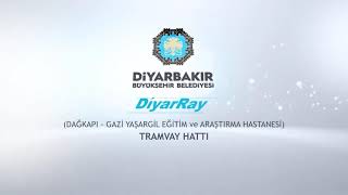 Diyarbakır Tramvay Hattı Projesinin Animasyonu