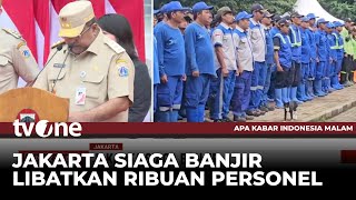 Pemprov Jakarta Mulai Siaga Banjir dan Keruk 17 Sungai dan Kanal | AKIM tvOne