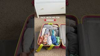 pack with me for vacay!! #shorts #hawaii #packwithme #packing #vacation #vlog #grwm #preppy