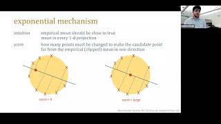 STOC 2022 - Efficient Mean Estimation with Pure Differential Privacy via a Sum-of-Squares Exp Mech