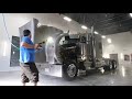 How Fast Can We Wash A Kenworth With Stars+Stripes