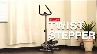 Sunny Health & Fitness No.059 Twist Stepper with Handlebars