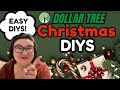 4 Mind-Blowing Dollar Tree Christmas DIYs You’ll Want to Try ASAP! 🎄✨ (Easy & Affordable!)