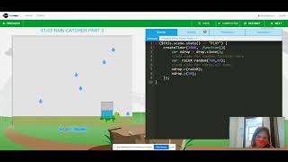 Coding a rain catcher game