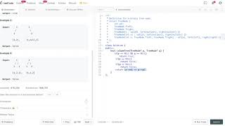 Leetcode 100. SAME TREE (Recursive)