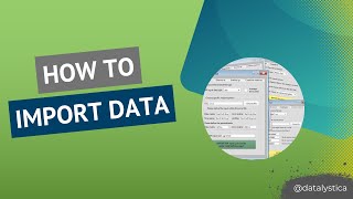 How To Import Data