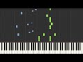 Dua Lipa - IDGAF - Piano tutorial (Synthesia)